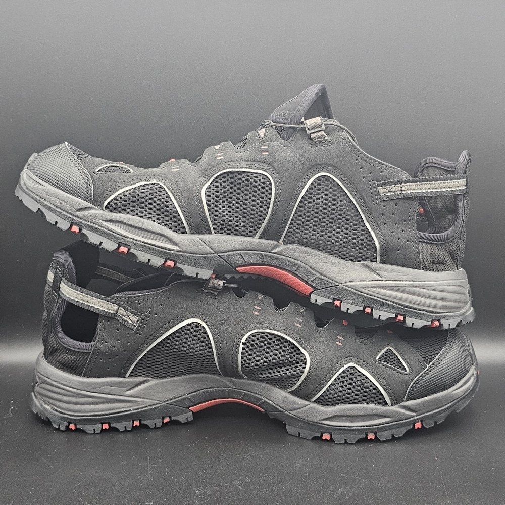 Size 12 - Salomon Techamphibian 3 Black Trail Hiking Shoe - Picture 6 of 8